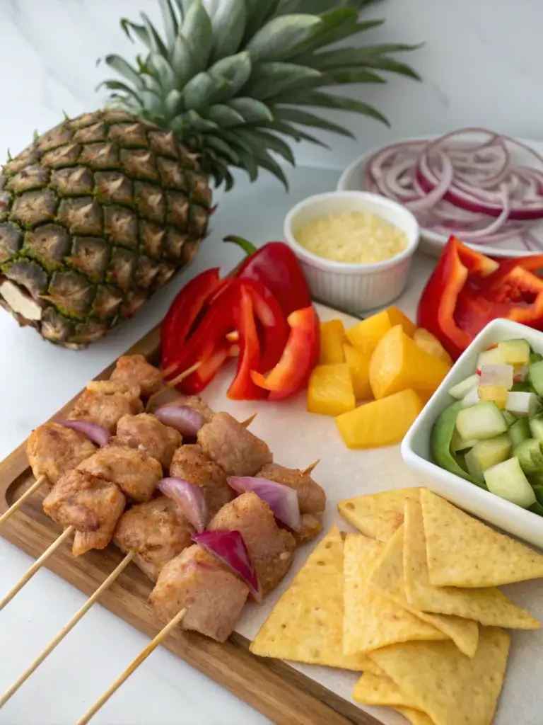 chicken al pastor INGREDIENTS