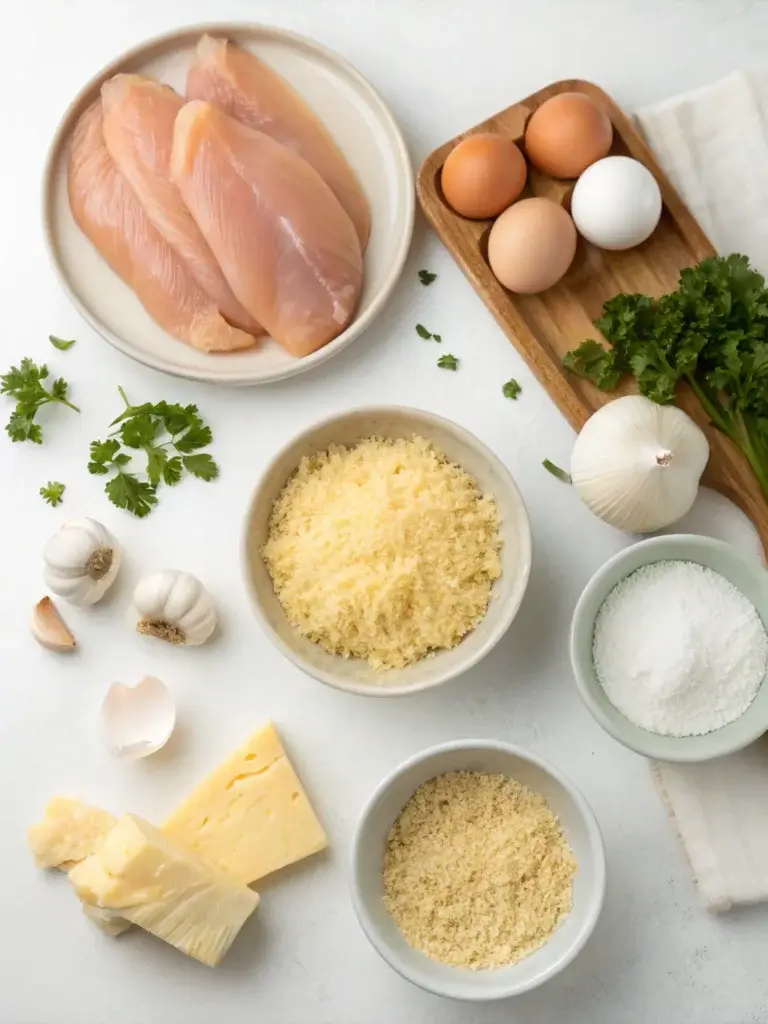 parmesan crusted chicken INGREDIENTS